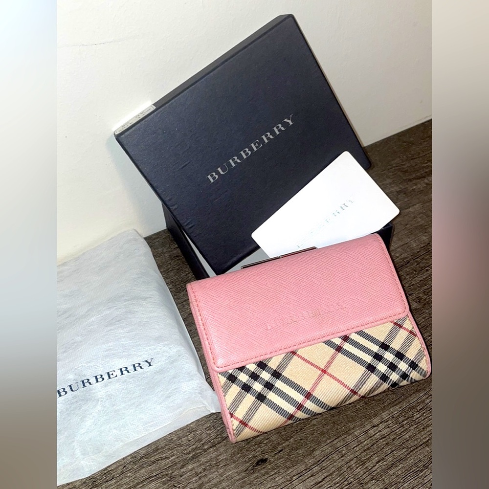 Burberry Kisslock Wallet